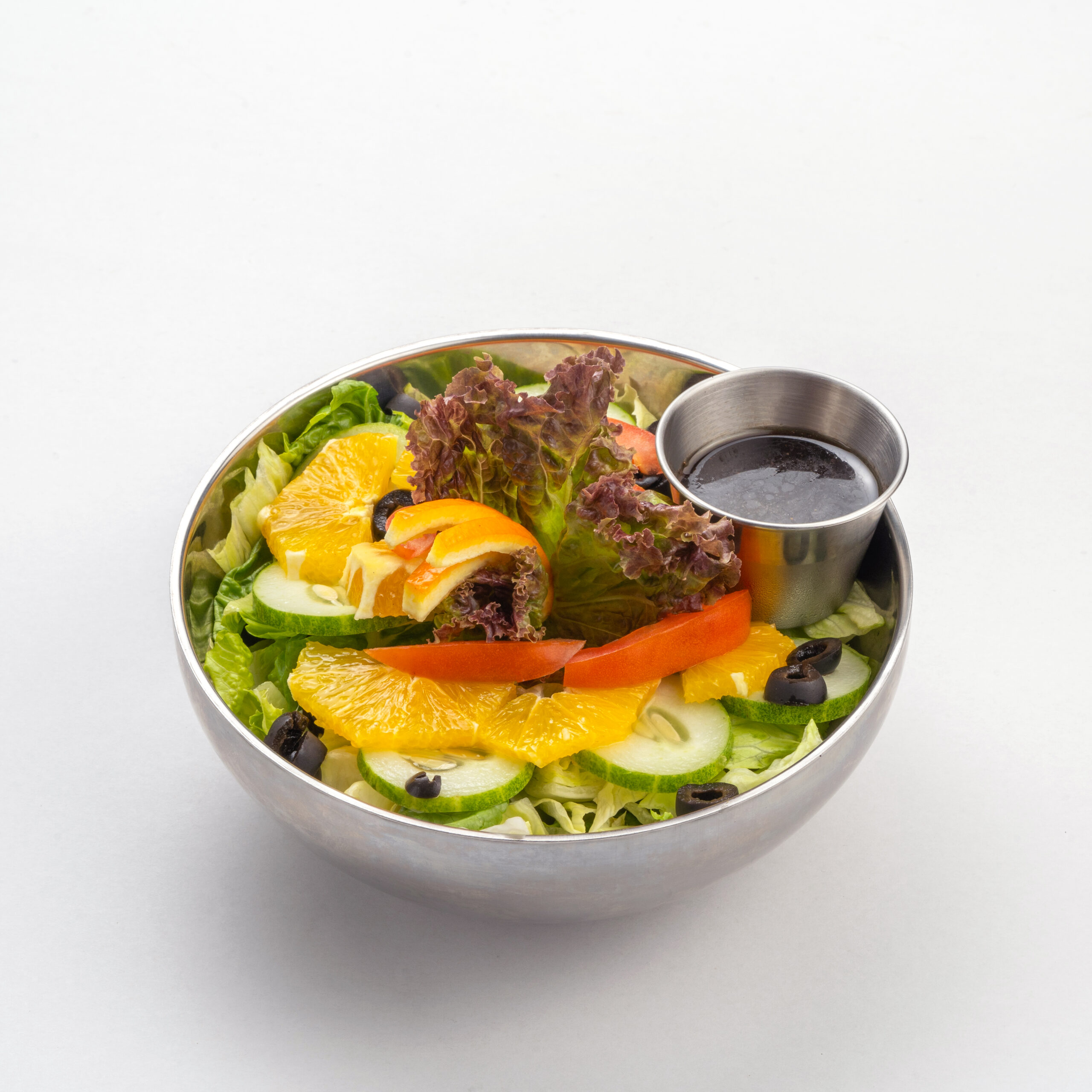 House Salad in White Background